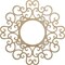 Ekena Millwork Reims Wood Fretwork Pierced Ceiling Medallion, Birch, 40"OD x 15 1/4"ID x 3/8"T CMWP40X40X0375REBI - alternate 1